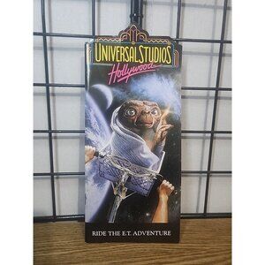Universal Studios Hollywood Brochure 1992 ET Earthquake King Kong Jaws Conan HTF